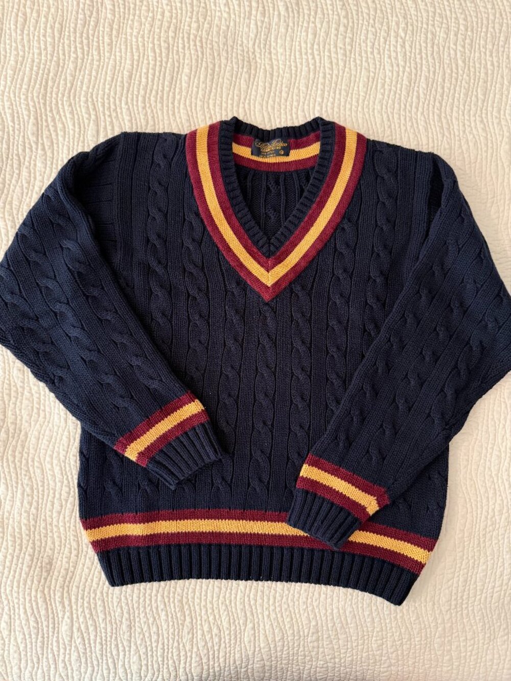 Brooks Brothers v-neck sweater